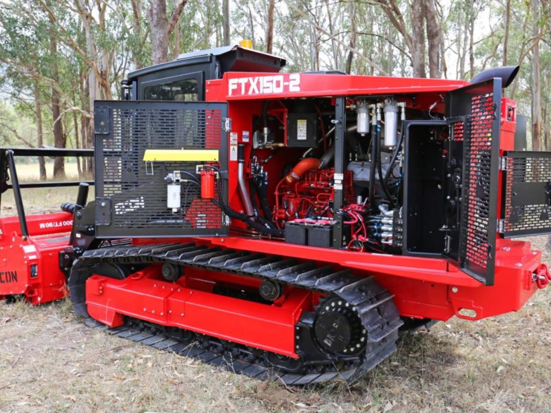 Fecon-FTX150-2-Mulching-Forestry-Tractor-Hire-Rental-4